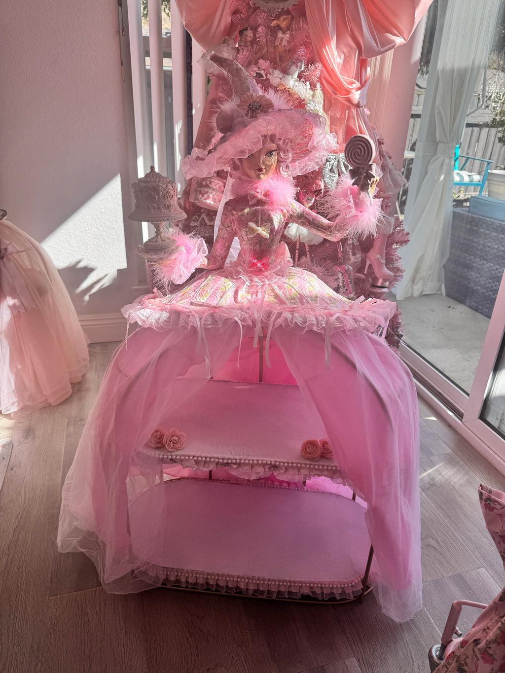 Bespoke Pink Witch Floral inspired