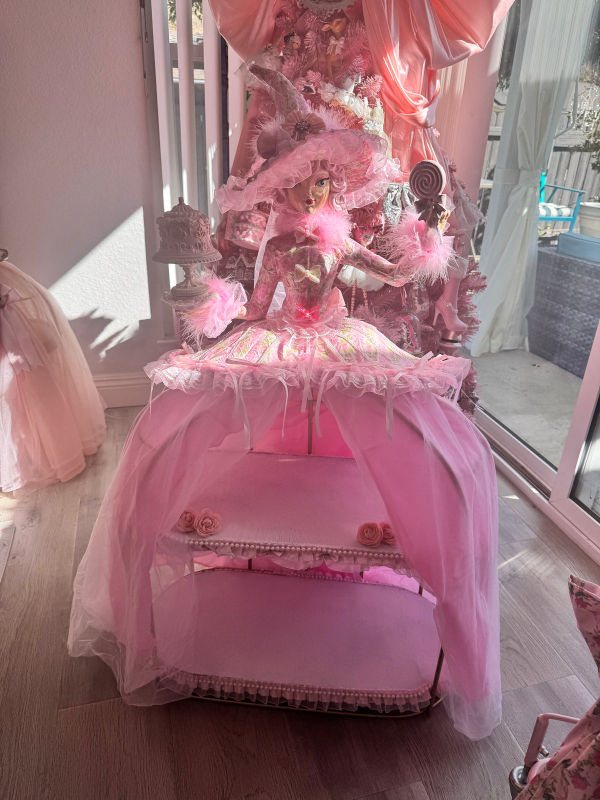 Bespoke Pink Witch Floral inspired
