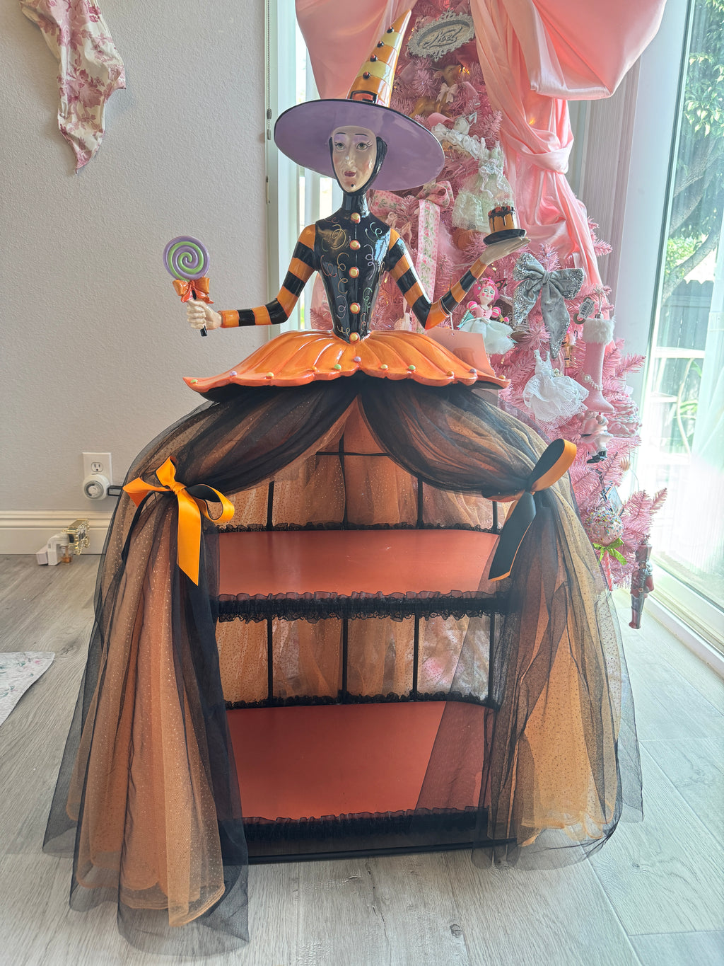 Halloween 37” Witch Cake Display