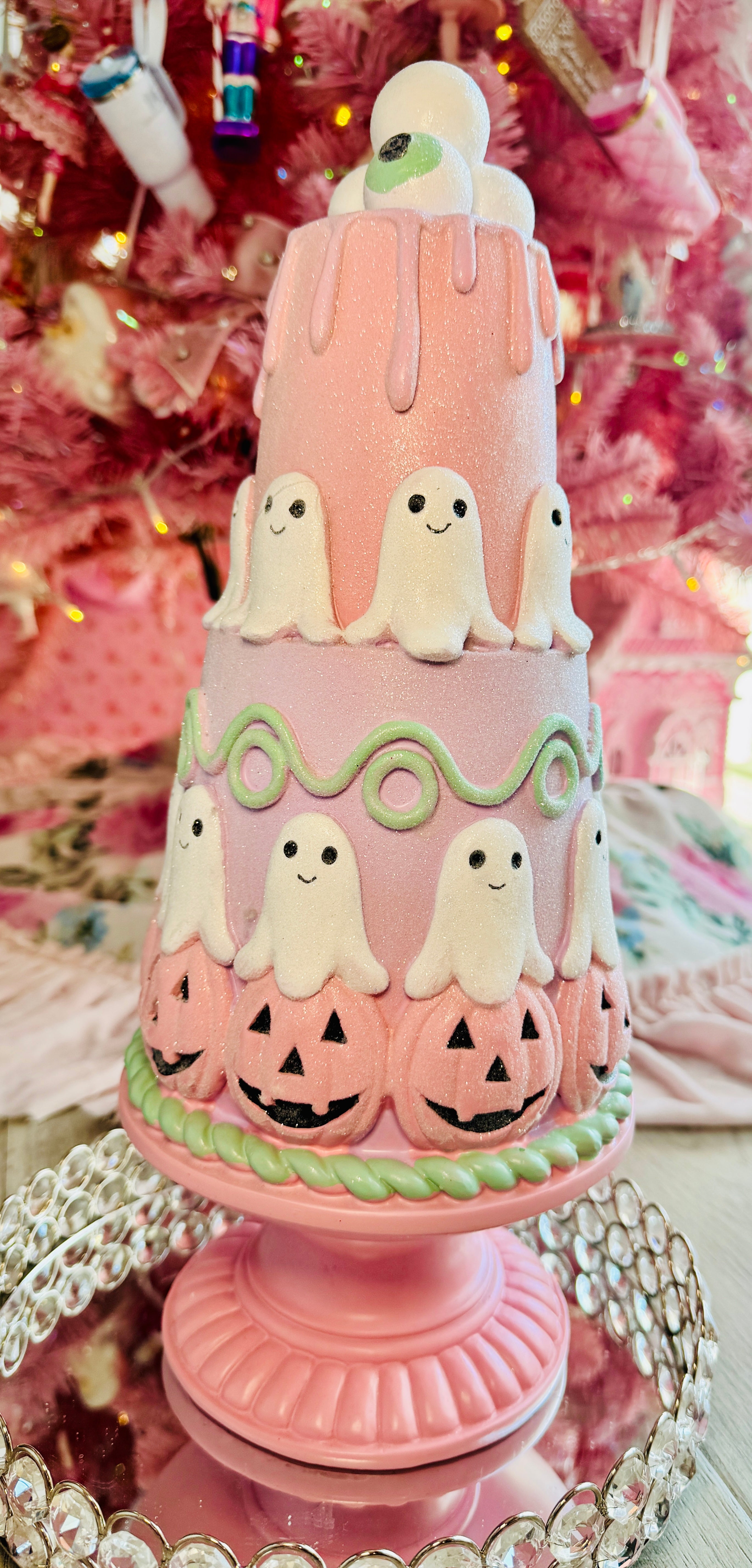 Pastel Halloween Tier Cake