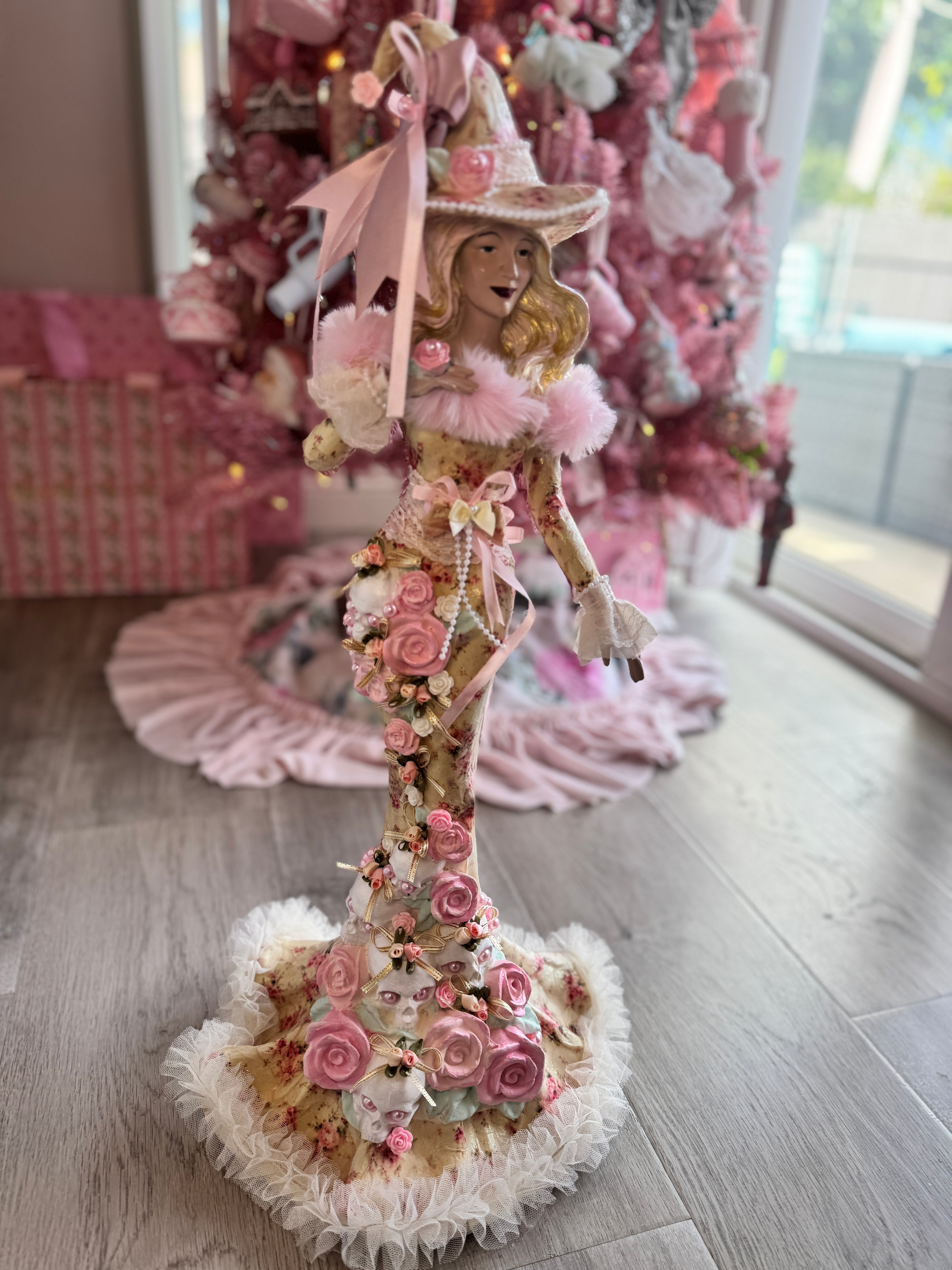 Pink Limited Edition Halloween 2026 resin Witch
