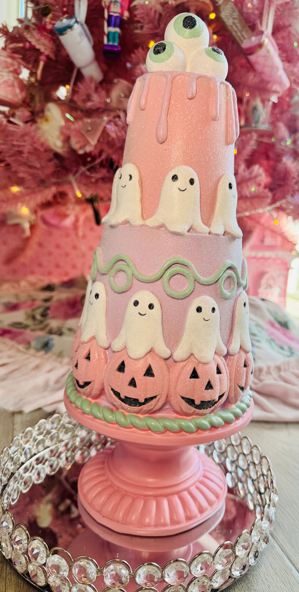 Pastel Halloween Tier Cake