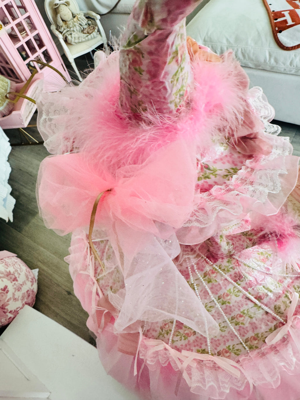 Bespoke Pink Witch Floral inspired
