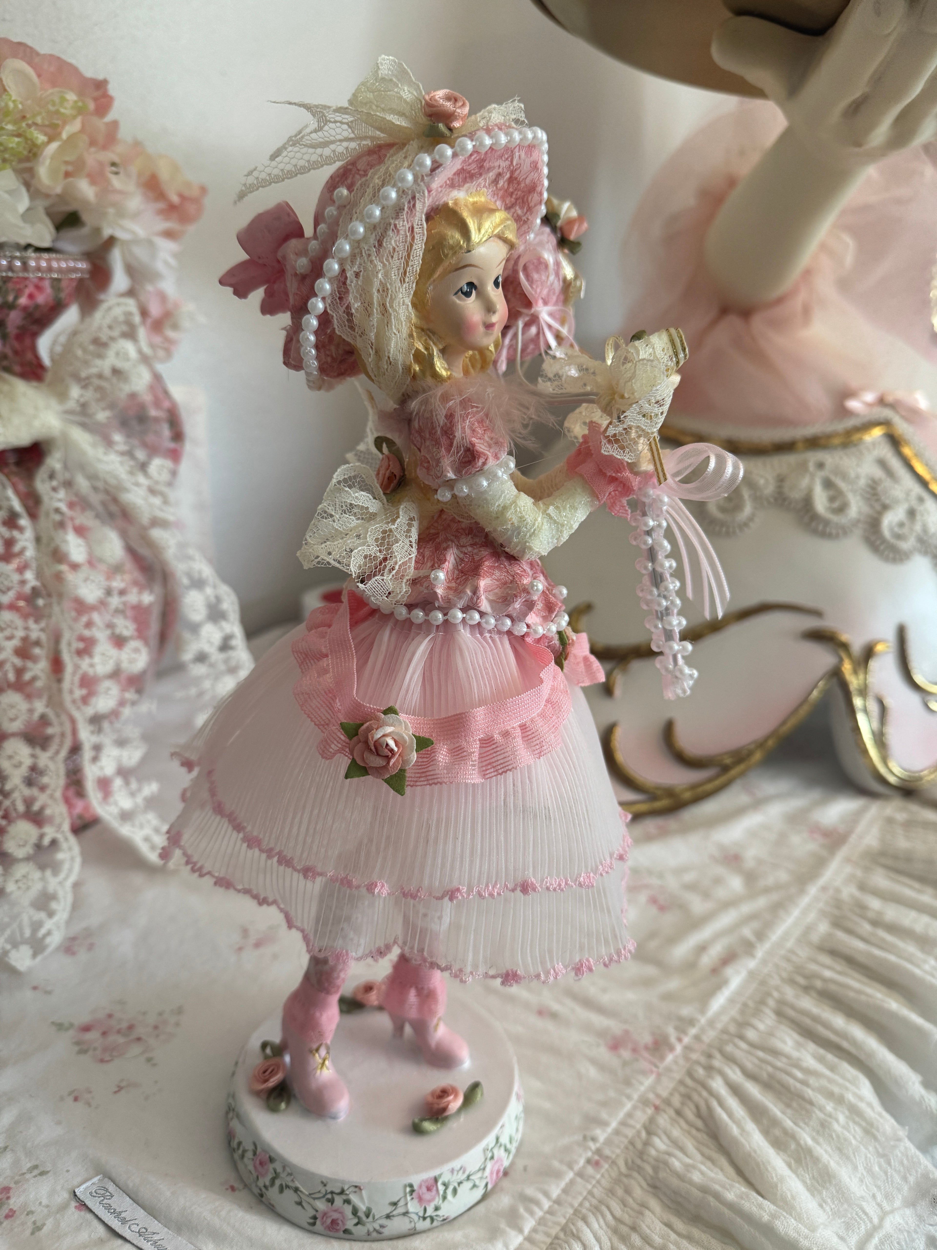 Pink Bespoke Resin Doll