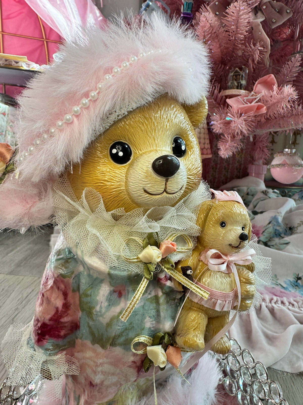 Custom Floral Bear
