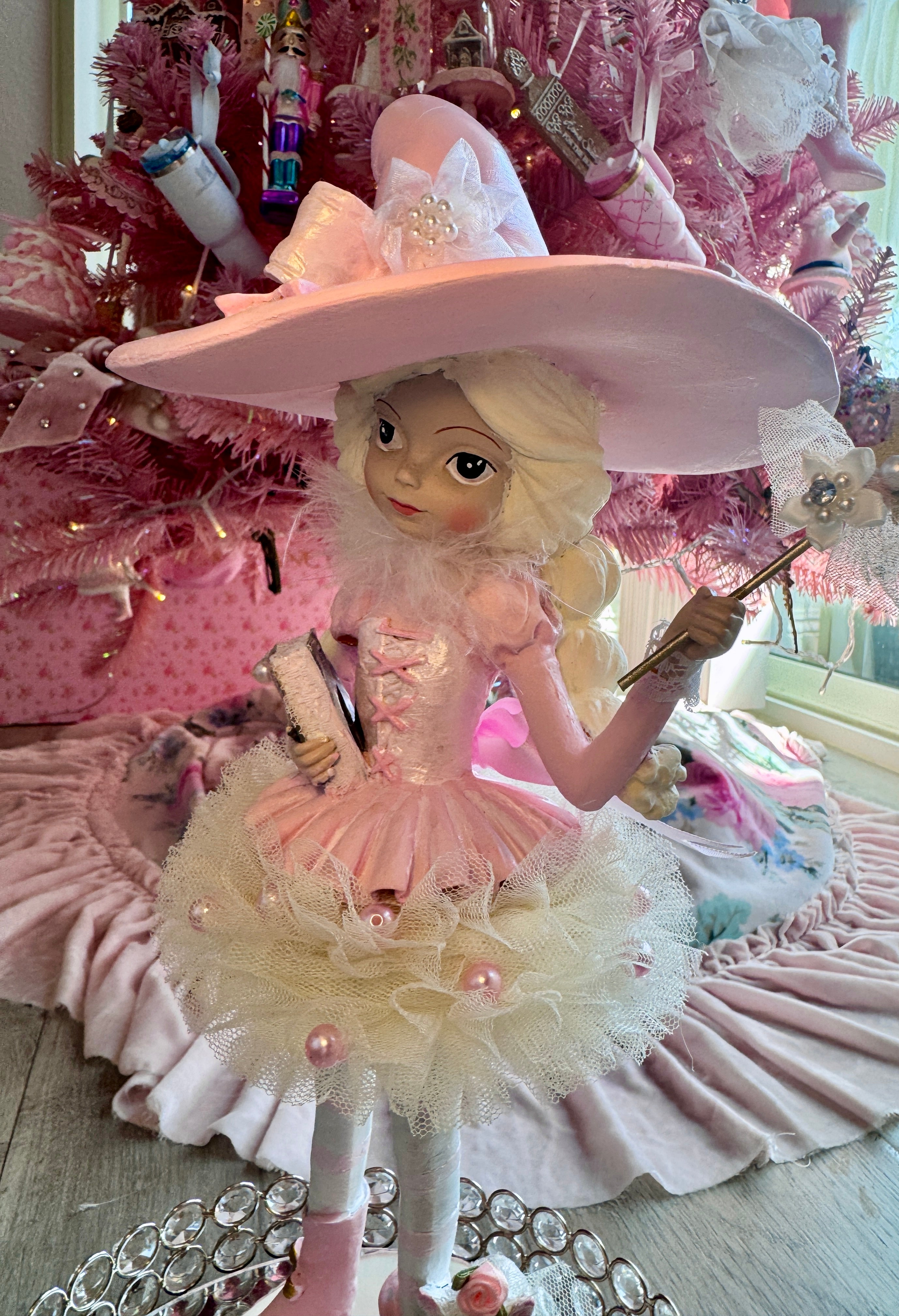 Pink Bespoke Halloween Witch Apprentice