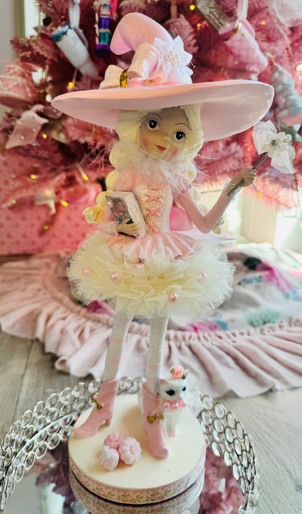 Pink Bespoke Halloween Witch Apprentice