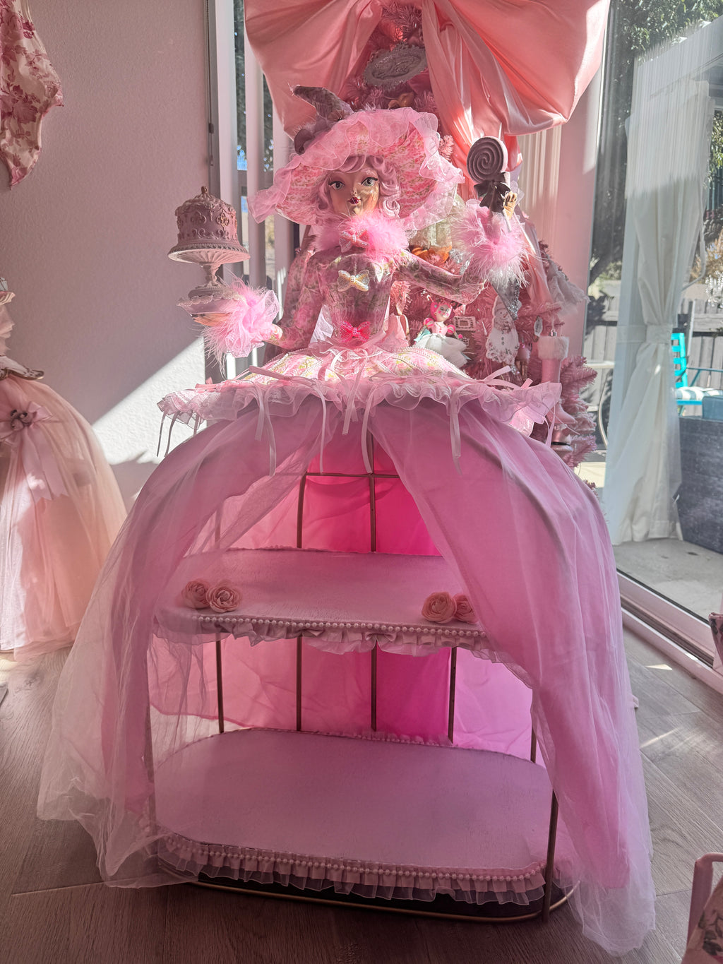 Bespoke Pink Witch Floral inspired