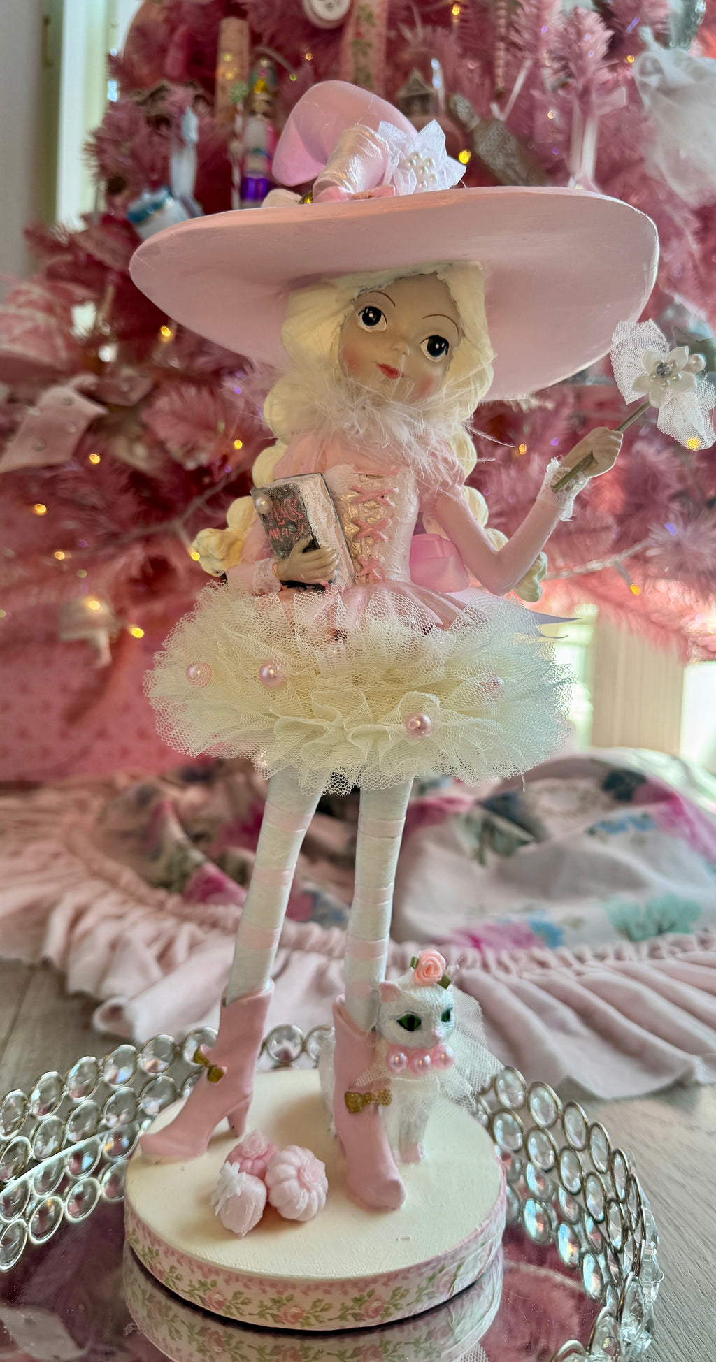 Pink Bespoke Halloween Witch Apprentice