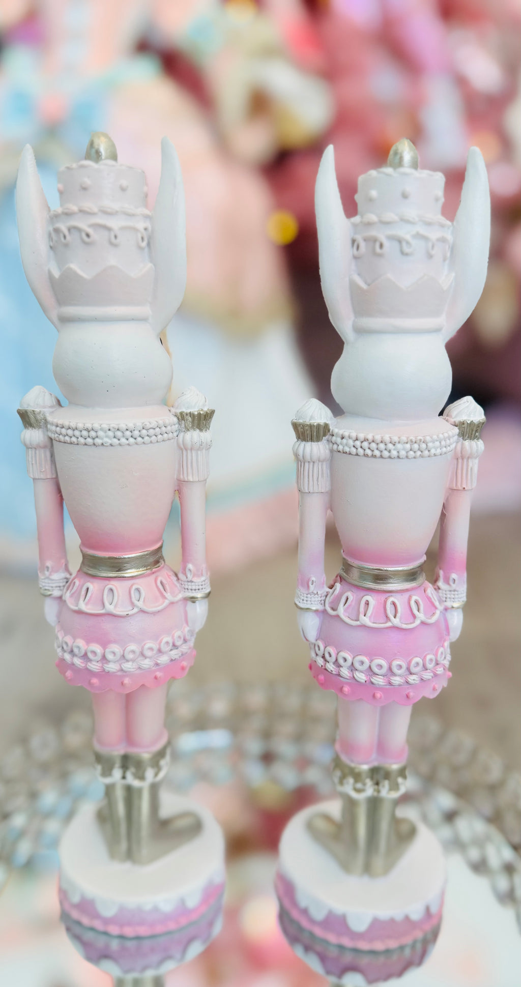 Pink Nutcrackers Bunnies Set