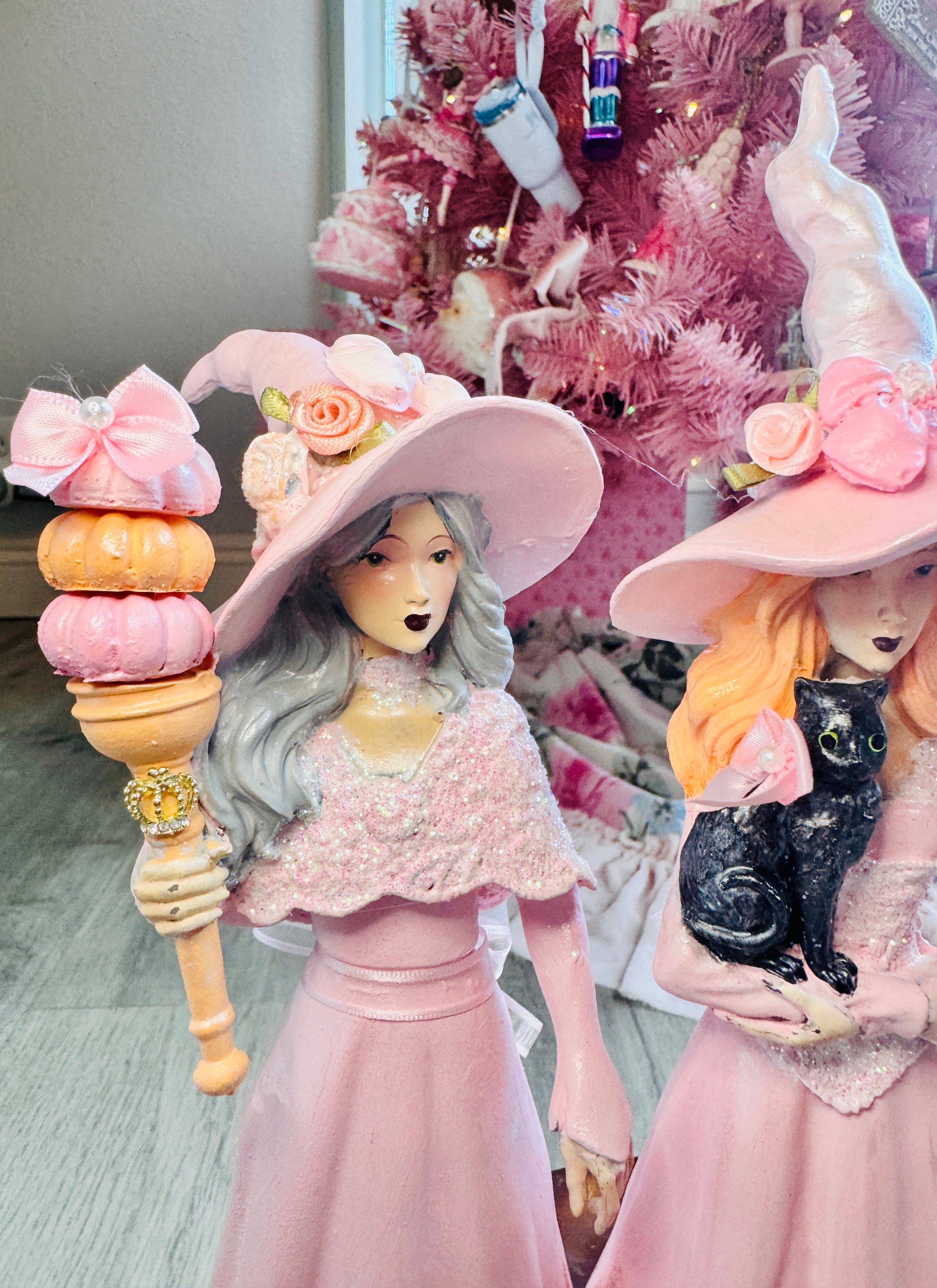Pink Custom witches trio