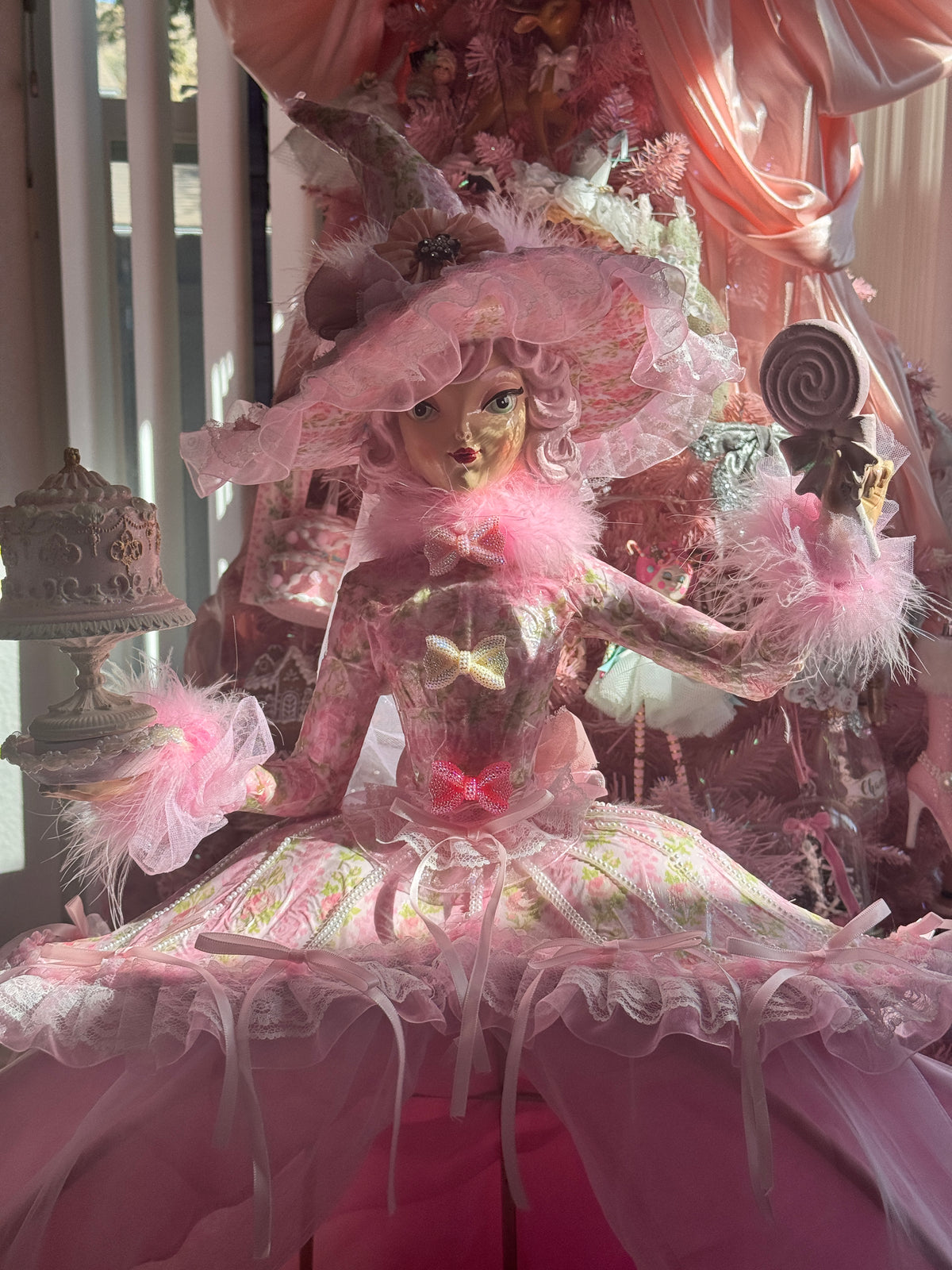 Bespoke Pink Witch Floral inspired