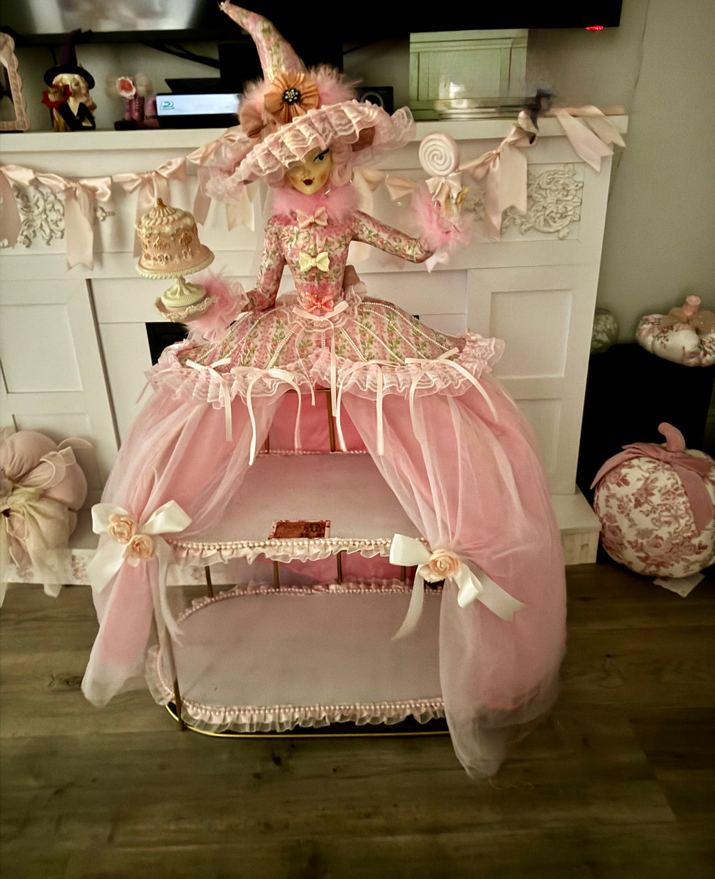 Bespoke Pink Witch Floral inspired