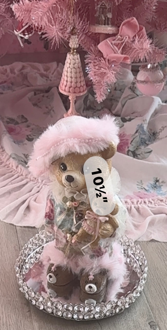 Custom Floral Bear