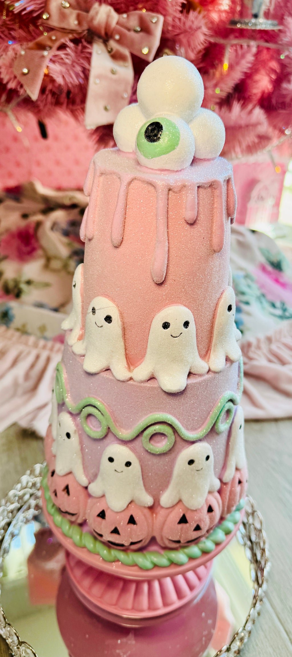 Pastel Halloween Tier Cake