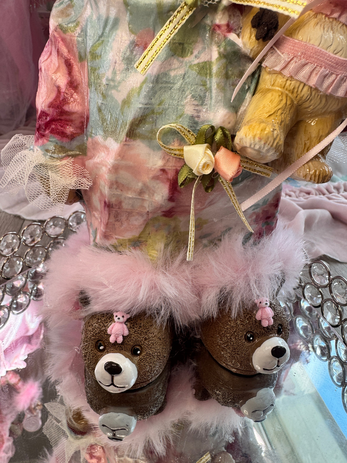 Custom Floral Bear