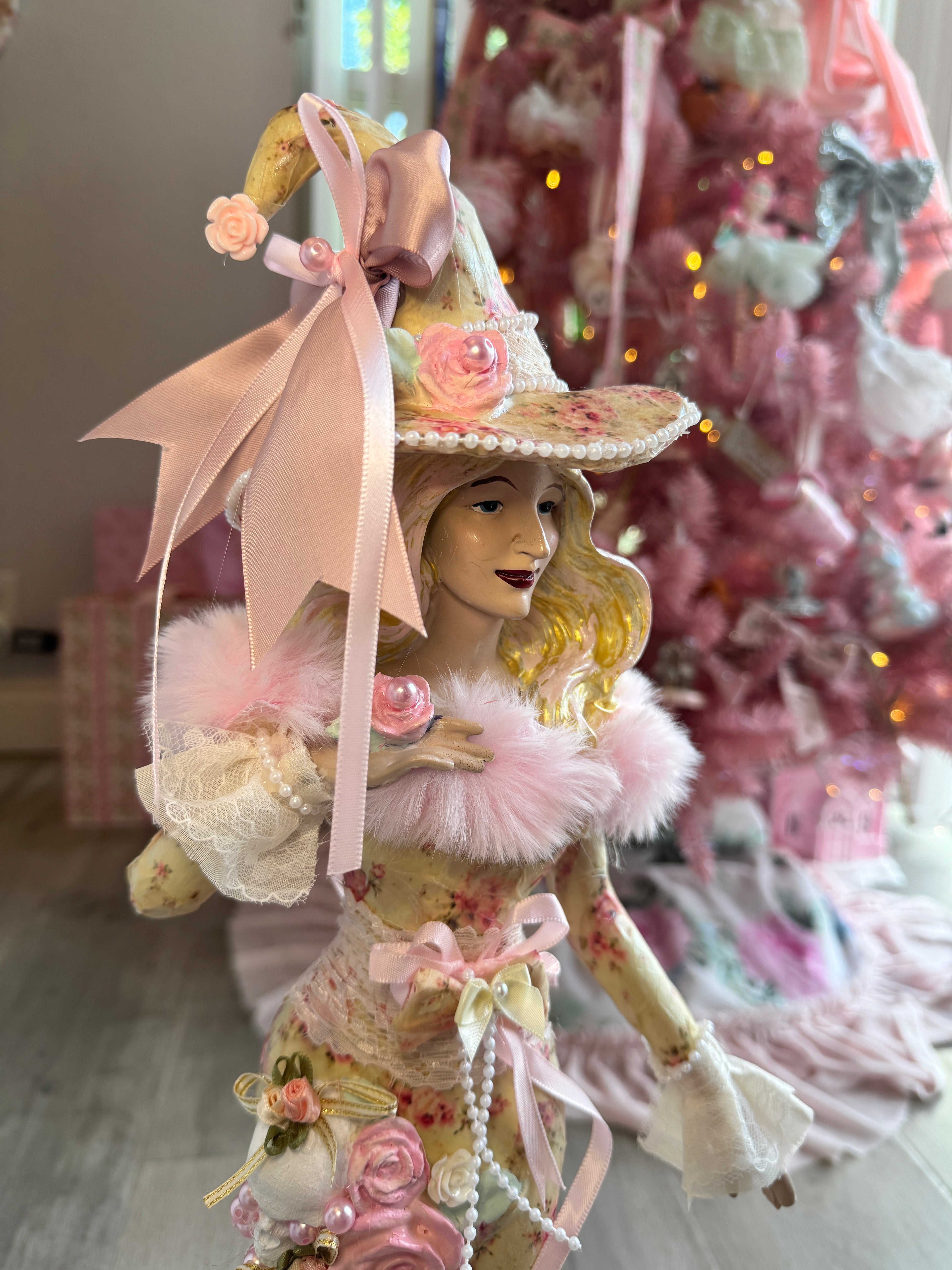 Pink Limited Edition Halloween 2026 resin Witch