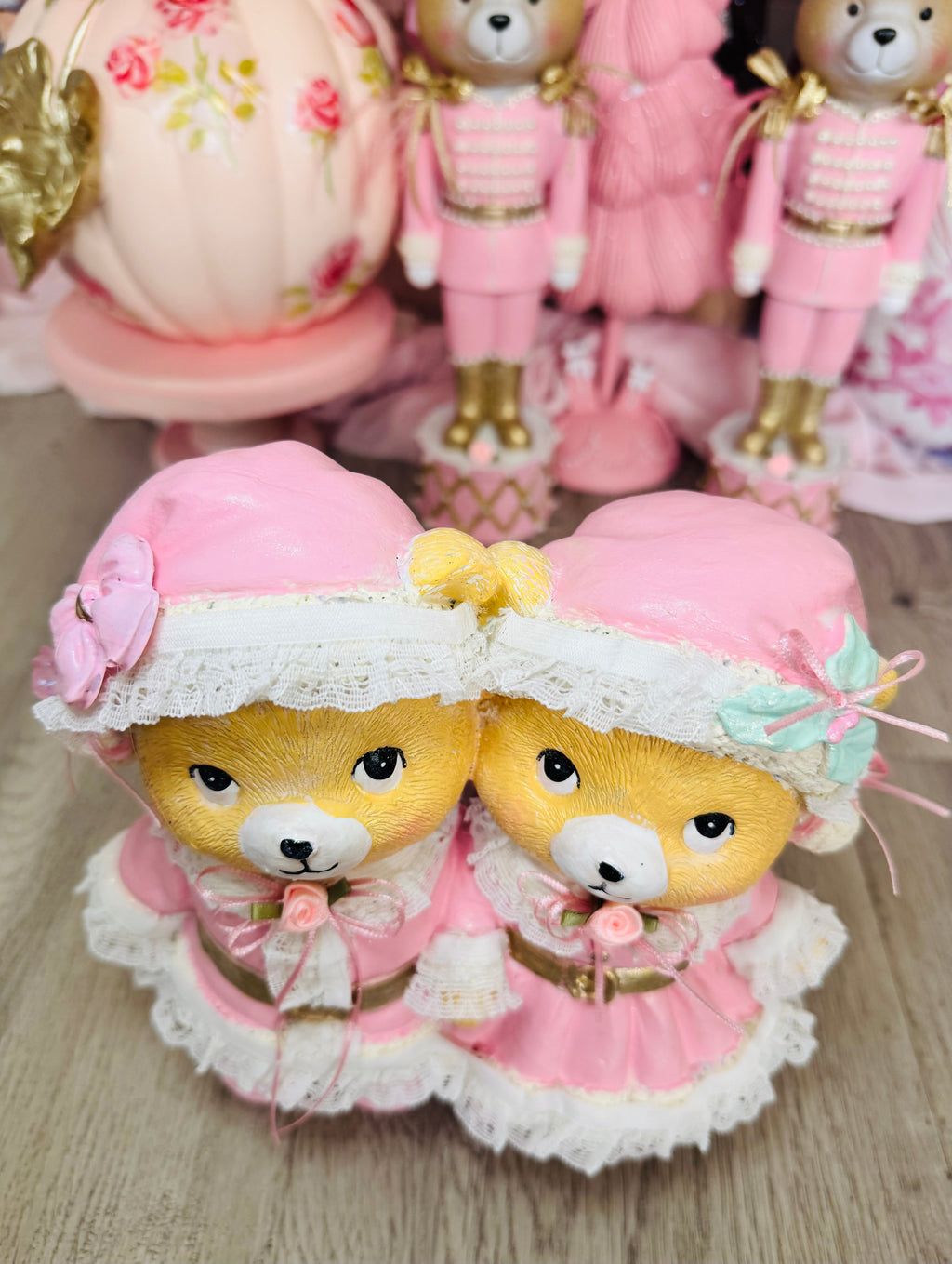 Pink Teddy Bear Couple
