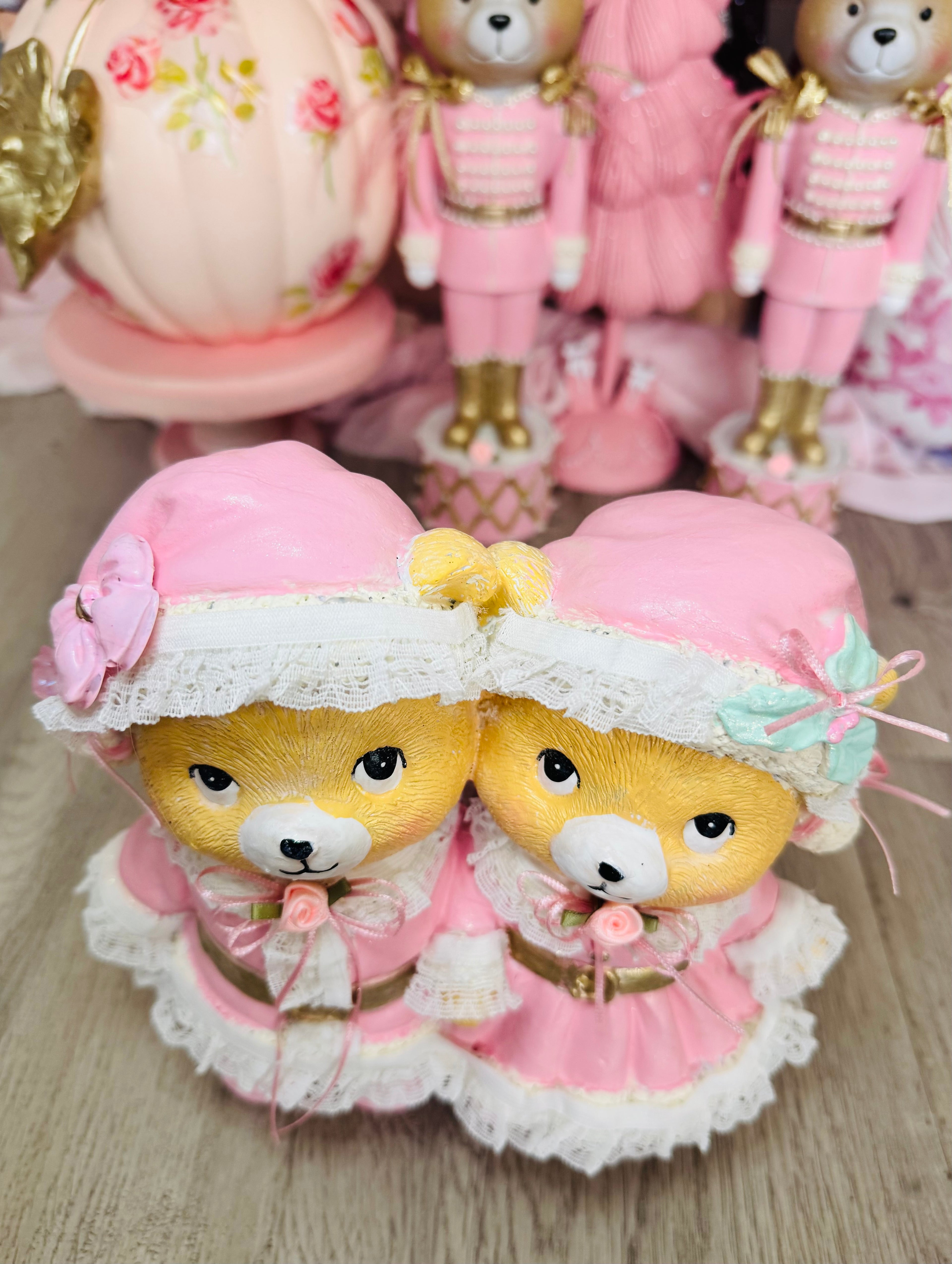 Pink Teddy Bear Couple
