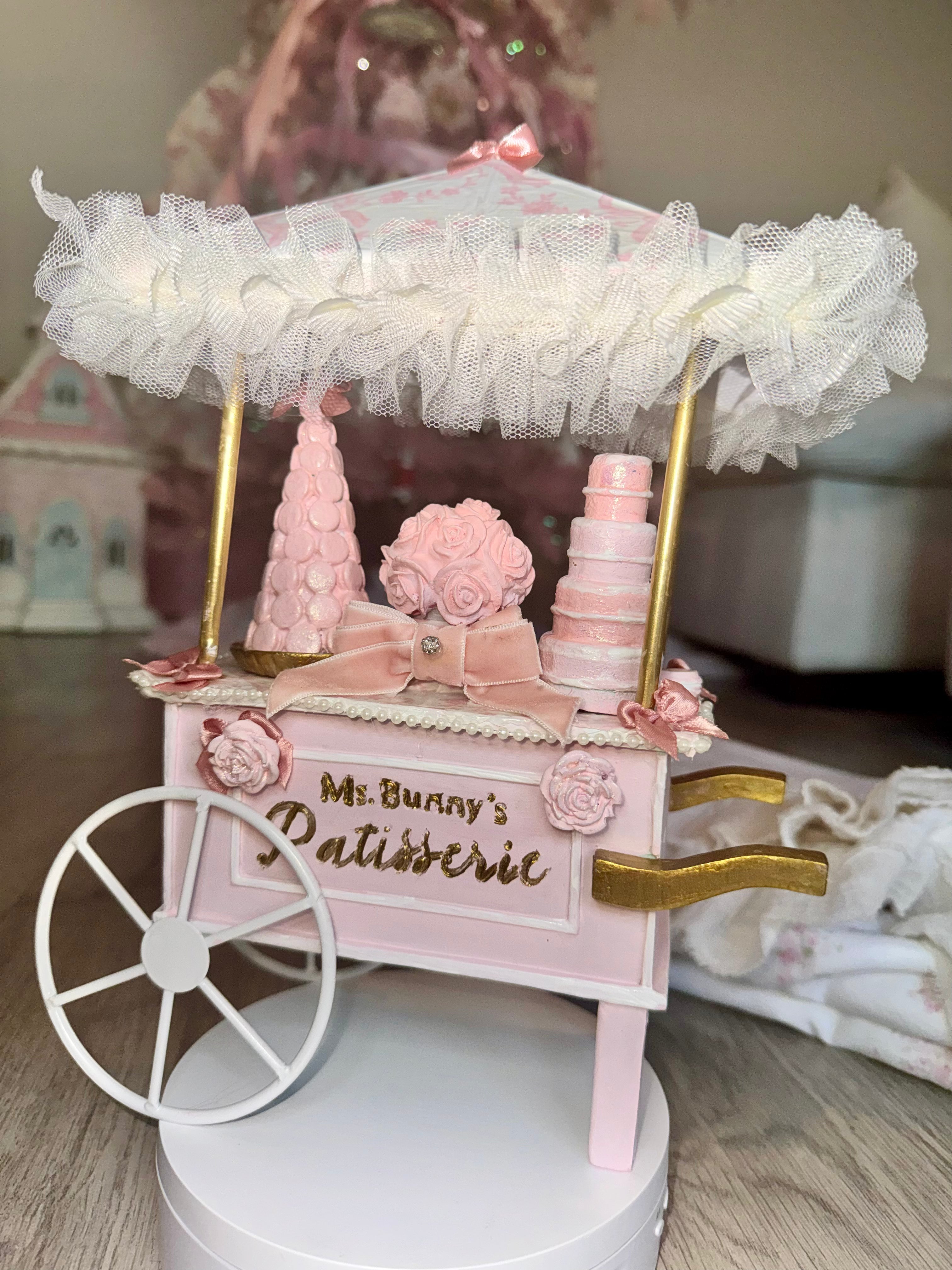 Bespoke Easter Pink Cart