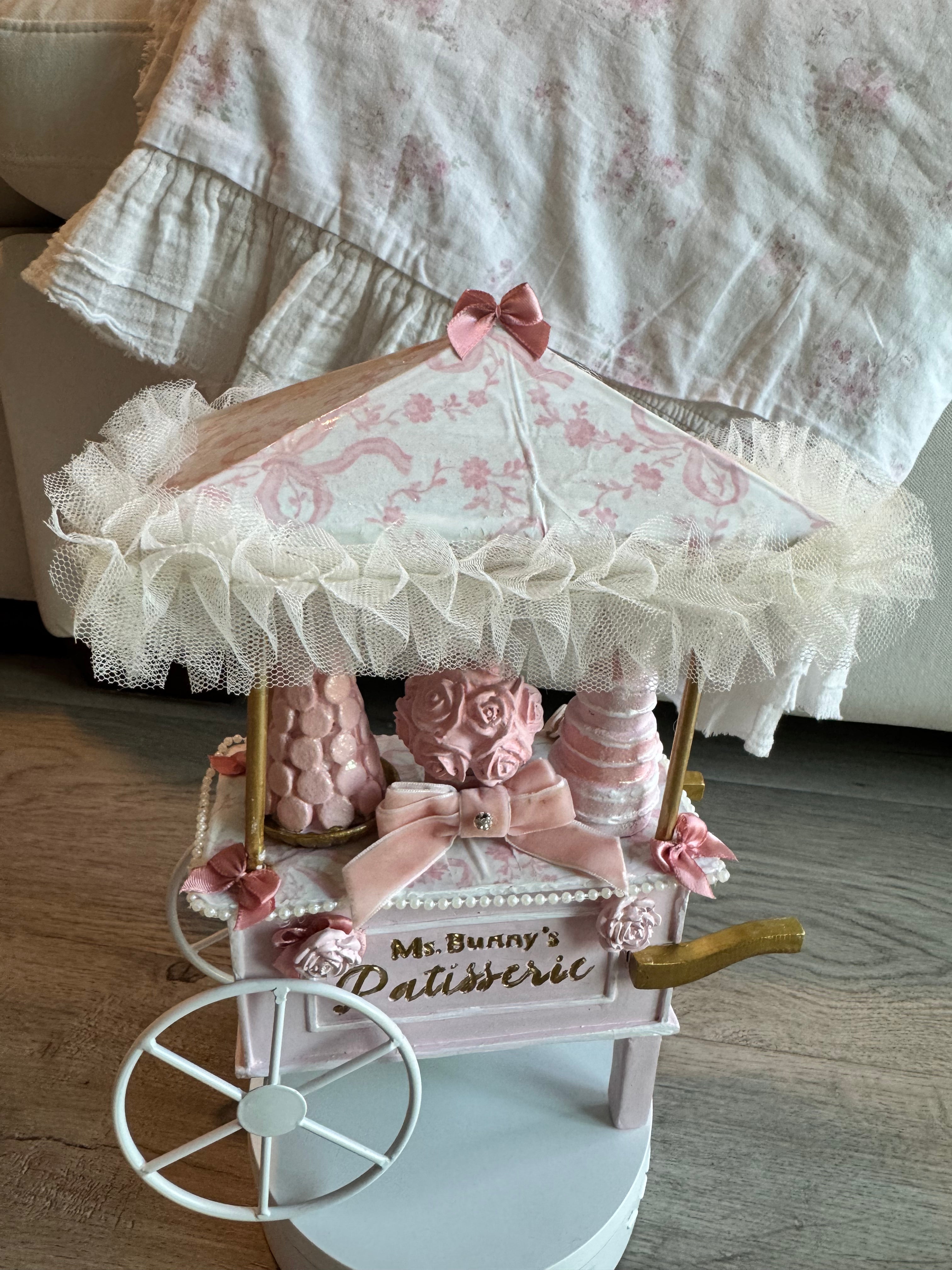 Bespoke Easter Pink Cart