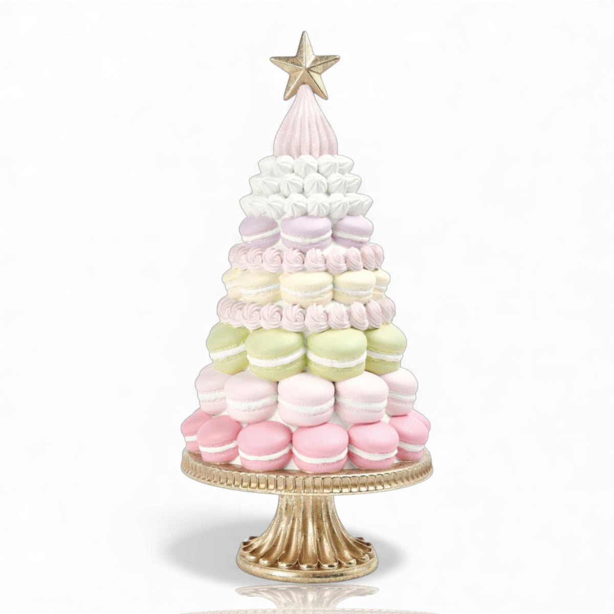 18in Patisserie Stacked Macaron Tree Min/1: Le Patisserie