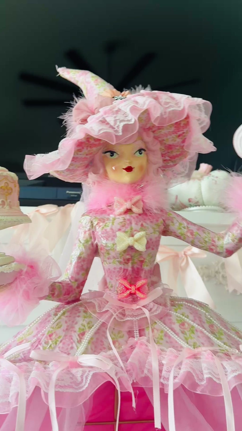 Bespoke Pink Witch Floral inspired